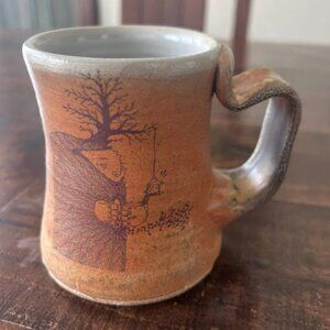 LeClerc & Sons Pottery "Freddie Sheep Mug" 8 oz